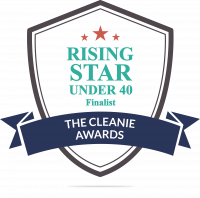 Rising Star Under 40 Finalist - Cleanie Awards